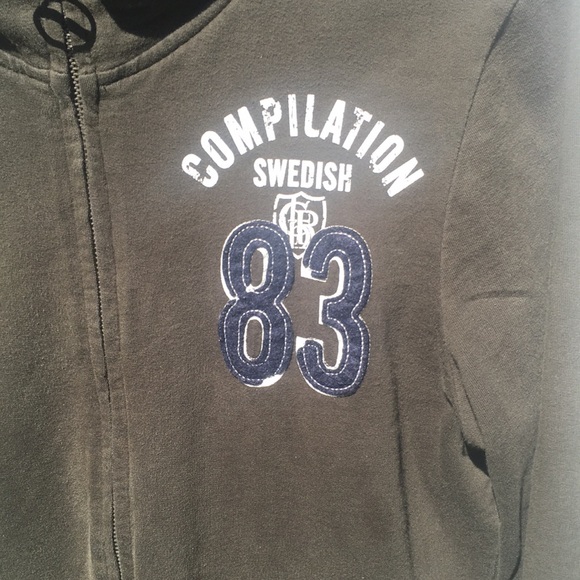 Compilation CRN Swedish Compilation hoodie army green - Picture 4 of 9
